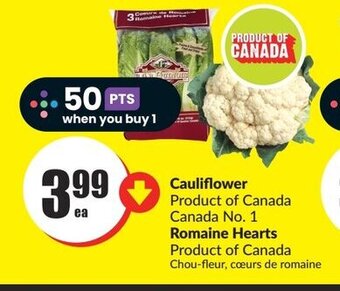 FreshCo Cauliflower offer