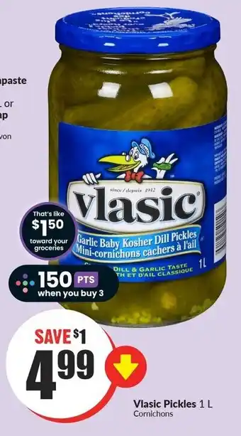 FreshCo Vlasic Pickles 1 L offer