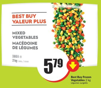 FreshCo Best Buy Frozen Vegetables 2 kg offer