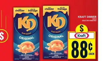 Food Basics KRAFT DINNER 225 G offer