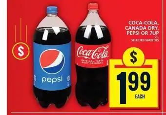 Food Basics COCA-COLA, CANADA DRY, PEPSI OR 7UP offer