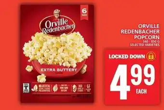 Food Basics ORVILLE REDENBACHER POPCORN 340 850 g offer