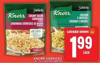 Food Basics KNORR SIDEKICKS 120-152 G offer
