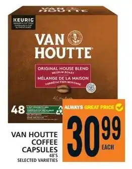 Food Basics VAN HOUTTE COFFEE CAPSULES offer
