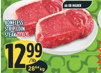 Marché Adonis Boneless strip loin steak offer