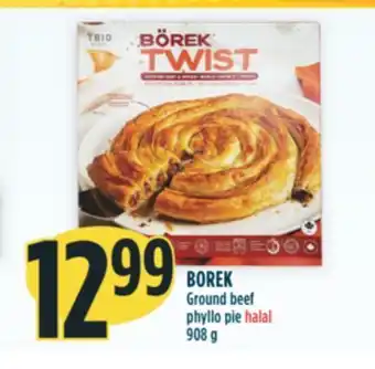 Marché Adonis Borek ground beef phyllo pie offer