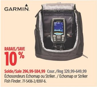 Canadian Tire Echomap or Striker Fish Finder. offer