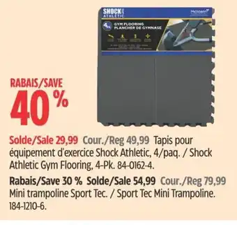 Canadian Tire Shock Athletic Gym Flooring, 4-Pk. 84-0162-4 offer