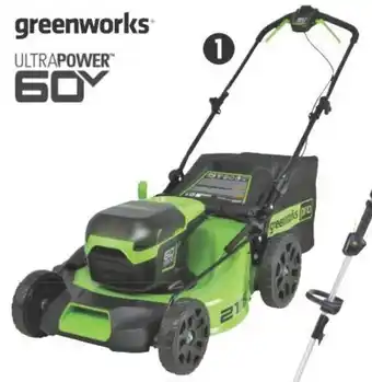 Canadian Tire 60V 3-in1 Push Mower, 21". offer