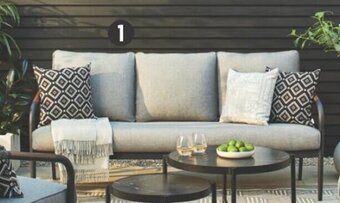 Canadian Tire Jasper Outdoor Patio Couch. offer