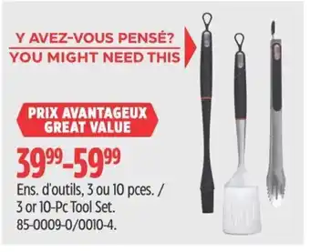 Canadian Tire 3 3 or 10-Pc Tool Set. offer