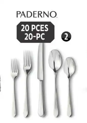 Canadian Tire Richmond Flatware Set. 20-PC offer