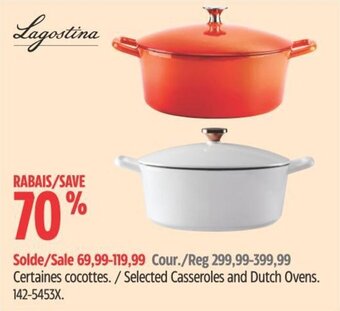Canadian Tire Selected Casseroles and Dutch Ovens. offer