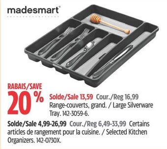 Canadian Tire Large Silverware Tray. offer
