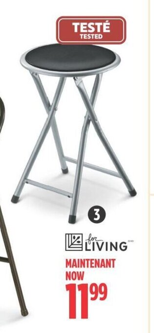 Canadian Tire Folding Metal Stool. offer