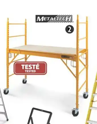 Canadian Tire Échafaudage polyvalent, 6 pi. Capacité de 1000 lb max offer