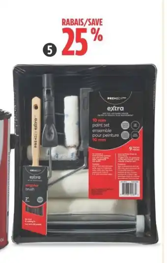 Canadian Tire Certains rouleaux, pinceaux ou ens. de peinture Extra offer