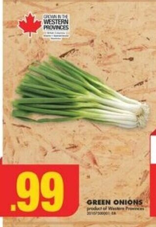 No Frills GREEN ONIONS offer
