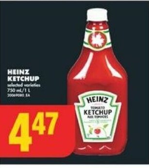 No Frills HEINZ KETCHUP offer