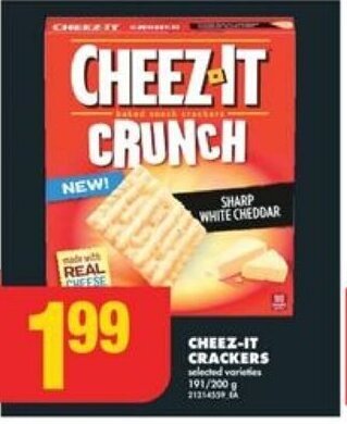 No Frills CHEEZ-IT CRACKERS offer