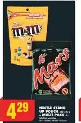 No Frills NESTLE STAND UP POUCH or MULTI PACK offer