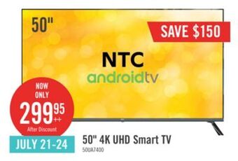 The Brick Skyworth 50 4k uhd android tv - 50ud7300 offer