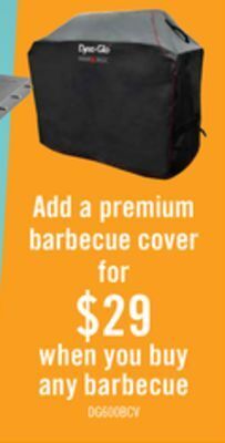The Brick Dyna-glo premium barbecue cover - dg600c offer