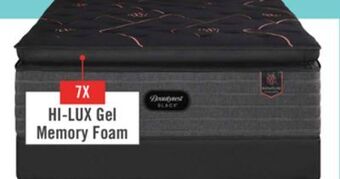 The Brick Beautyrest black signature excellence euro pillowtop king mattress offer