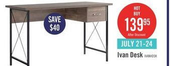 The Brick Ivan desk offer