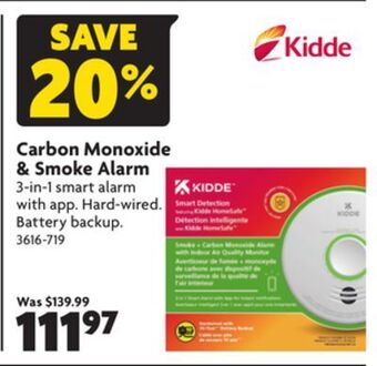 Home Hardware Carbon monoxide & smoke alarm offer