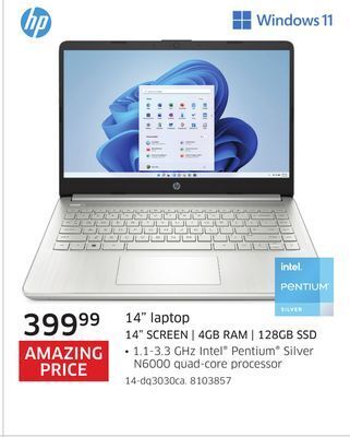 The Source Hp 14 laptop offer