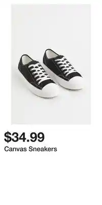 H&M Canvas sneakers offer