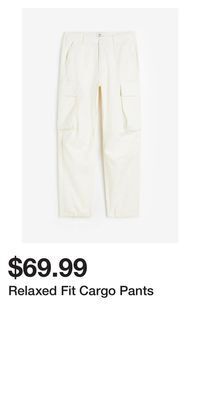 H&M Relaxed fit cargo pants offer