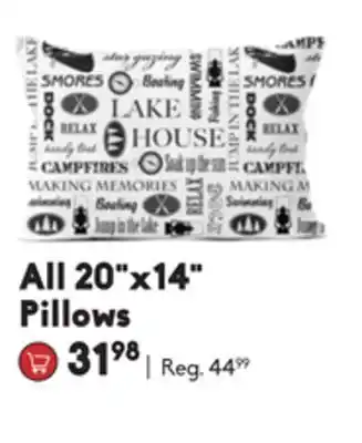 Sheridan Nurseries All 20x14 pillows offer