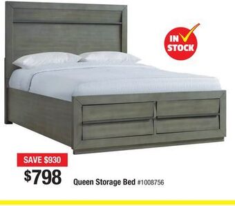 Bad Boy Superstore Queen storage bed offer