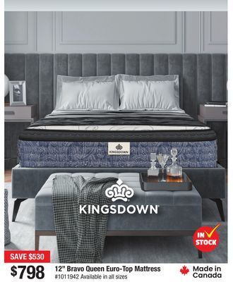 Bad Boy Superstore 12 bravo queen euro-top mattress offer