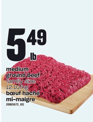 Independent City Market Medium ground beef offer