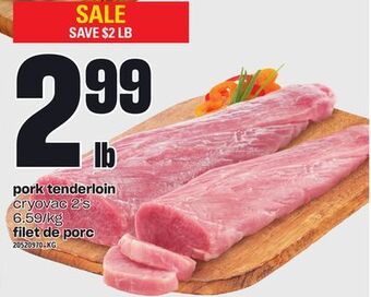 Independent City Market Pork tenderloin offer