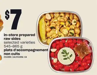 Independent City Market N-store prepared raw sides, 545-865 g offer