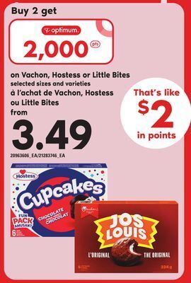 Independent City Market Vachon, hostess or little bites offer