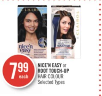 Shoppers Drug Mart Nice'n easy or root touch-up hair colour offer