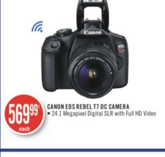 Shoppers Drug Mart Canon eos rebel t7 dc camera offer