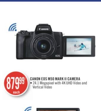 Shoppers Drug Mart Canon eos m50 mark ii camera offer
