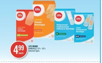 Shoppers Drug Mart Life brand bandages offer