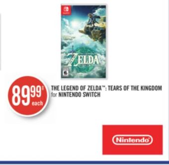 Shoppers Drug Mart The legend of zelda™: tears of the kingdom for nintendo switch offer
