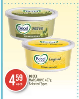 Shoppers Drug Mart Becel margarine offer