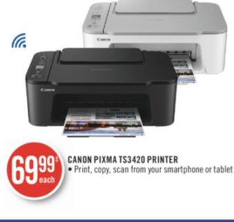 Shoppers Drug Mart Canon pixma ts3420 printer offer