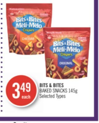 Shoppers Drug Mart Bits & bites baked snacks offer