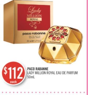 Shoppers Drug Mart Paco rabanne lady million royal eau de parfum offer