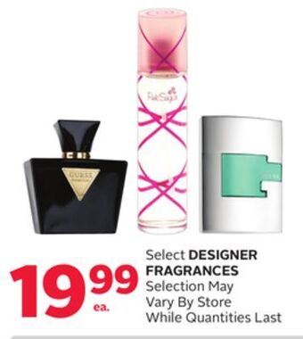 Rexall Select designer fragrances offer